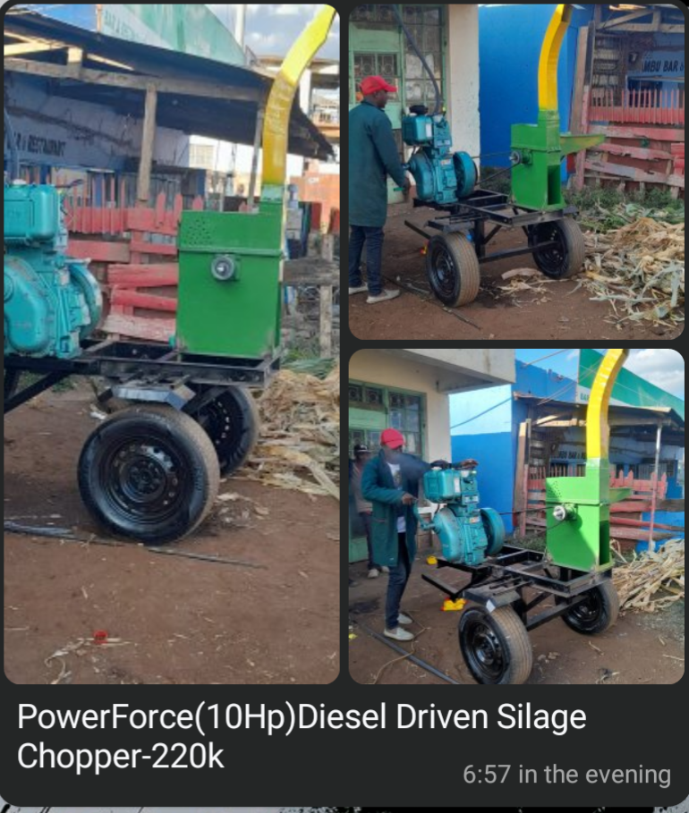 PowerForce Diesel Silage Chopper