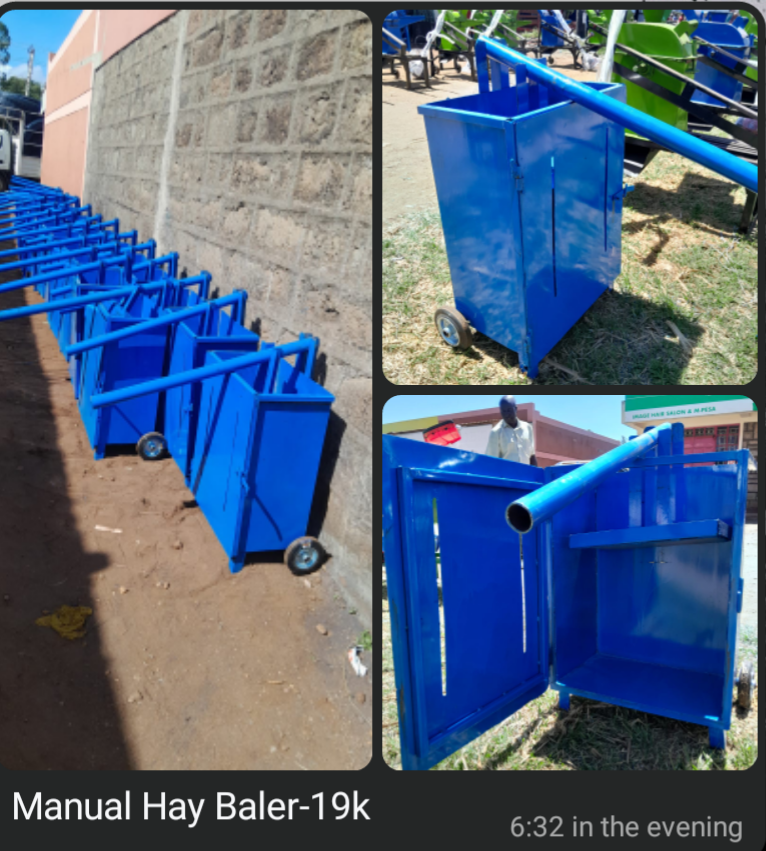 Manual Hay Baler