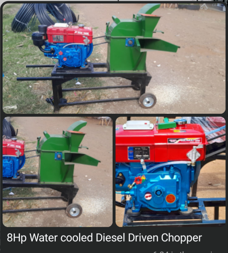 8Hp Water Cooled Diesel Chopper