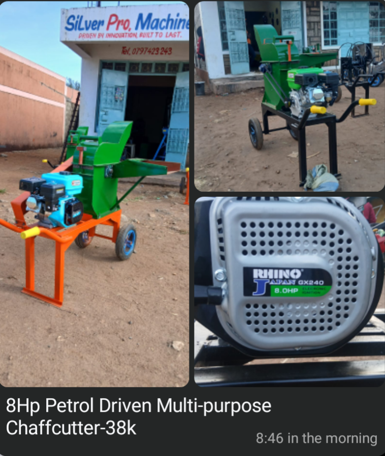 8Hp Petrol Driven Multi-Purpose Chaffcutter