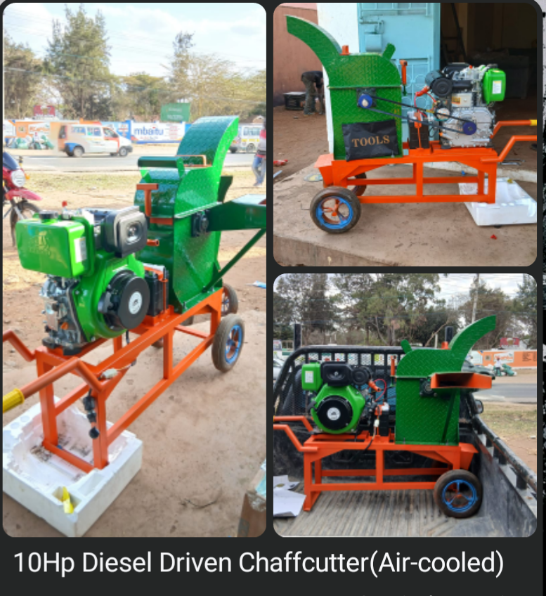 10Hp Diesel Driven Chaffcutter (Air-Cooled)